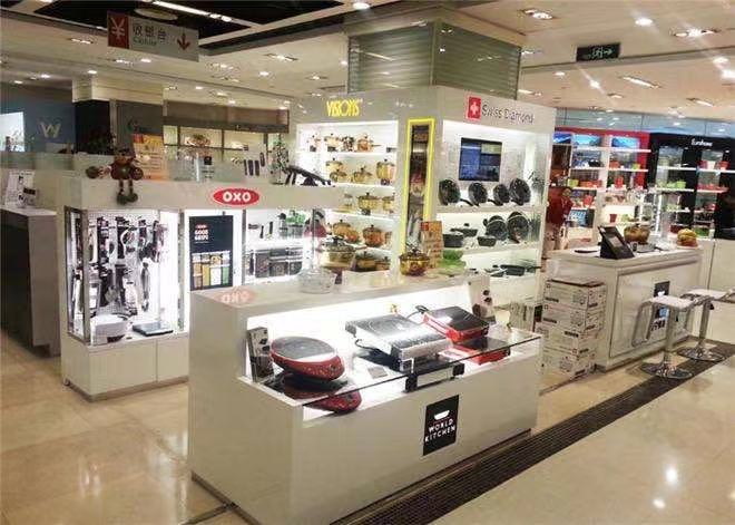 小家電柜臺展柜定做