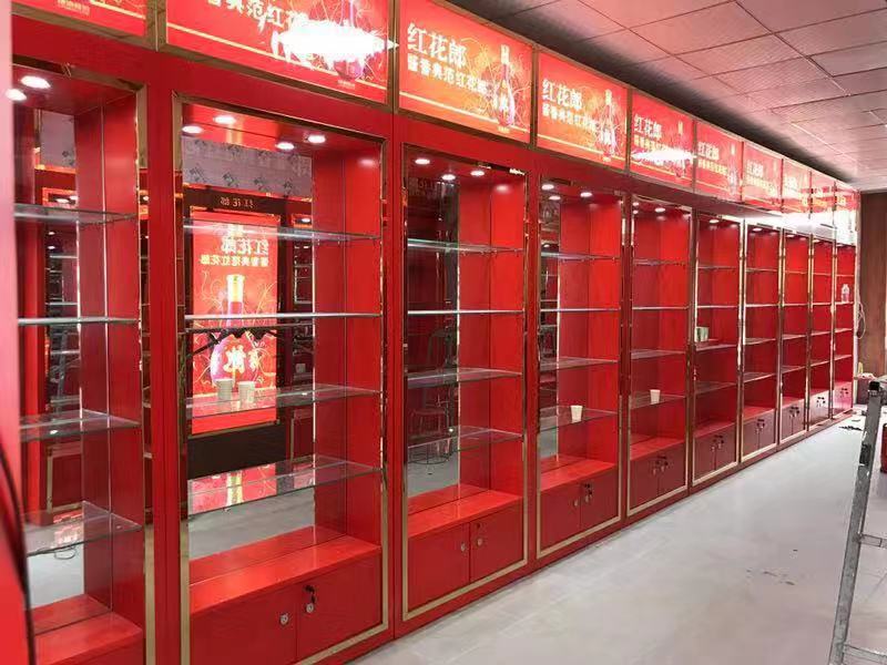 煙酒店展示柜定做