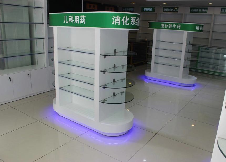 西安藥品藥店展柜制作